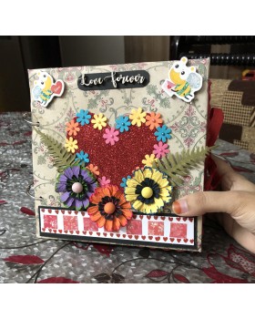 Love theme Scrapbook 